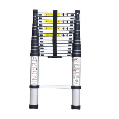 China Folding Ladders 3.8m/4m/4.4m/5m/5.8m/6.2m Ladder Aluminum Telescopic Extension Ladder Retractable Folding Extension Ladder for sale