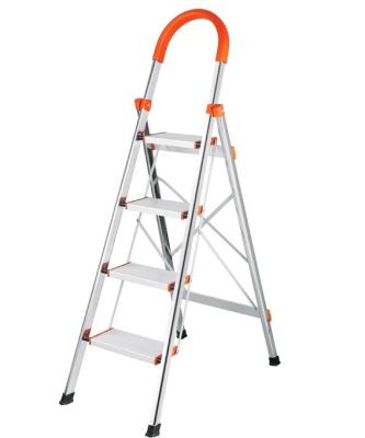 China Home Office Foldable Ladders Folding Ladders Household Aluminum Ladder Folding Ladders 4Step for sale