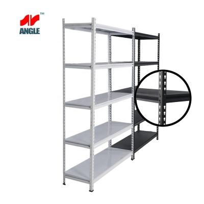 China Corrosion Protection Good Price Metal 5 Tier  Easy Assemble Adjustable Storage Shelf For Sale for sale