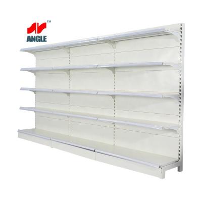 China Double-sided single side supermarket shelves supermarket equipment gondole rayonnage for sale