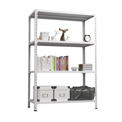 China Assemble shelf rack for shop Slotted Angle Rack High Tensile shelves Angle Iron With Metal slotted angle rack for sale