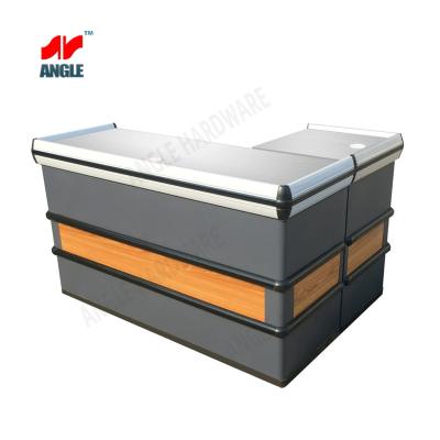 China Corrosion Protection Retail Convenience Store Cash Table Checkout Counter Cashier For Shop for sale