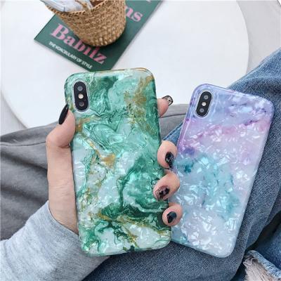 China New Fashion Soft TPU Shell Marble Marble Cell Phone Case For iPhone 12 mini 11 pro 8 7 6 max plus XS XR X for sale