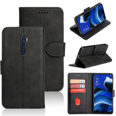 China Luxury TPU+PU Leather Case Magnetic Wallet Stand Cover For OPPO Reno2 Z for sale