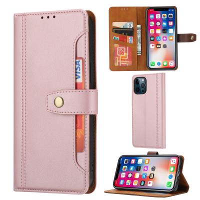 China ODM Flip Leather Card Slot TPU+PU Wallet PU Leather Cell Phone Cover Case For Iphone 12 For Huawei Psmart Mate 40 2021 P40 pro Psmart Z Y6 for sale