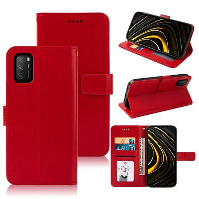 China Anti-drop Wallet Leather Cases For Redmi Note 9 Note 9T 8T K30 8A 10X Pro Ultra 8 9 9i 9C 9A Flip Cover With Magnetic Kickstand for sale