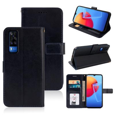 China Anti-drop Wallet Leather Cases For iQOO 8 pro 3 5 7 Z3 Z1X U1 U1X Neo3 Neo5 Neo7 Neo9 V11 V11i V3 Max Flip Cover With Magnetic Kickstand for sale