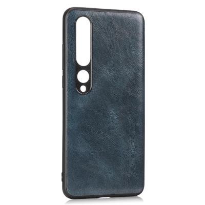 China Factory Crazy Horse Custom PU Leather+TPU+PC Guangzhou Fashion Slim Leather Cover Case For Xiaomi 10 Pro for sale