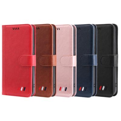 China Anti-drop Leather Protective Case For Samsung Galaxy A02S, Classic Folio Kickstand Wallet Cell Phone Flip Cover For SAM A03S M12 F52 5G for sale