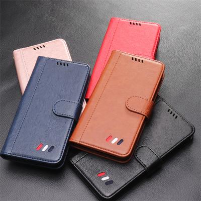 China Anti-fall Lychee Pattern Leather Cover For Motorola Fusion G40, Fashionable Cell Phone Flip Card Wallet Case For MOTO G 5G/One 5G Ace for sale