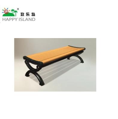 China Modern Outdoor Furniture Garden Chair Park Bench Street Wood Metal Metal Bench Slats Wholesale for sale