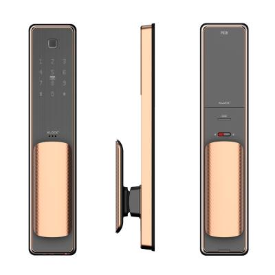 China Low Power Consumption Voice Smart Home Delight Door K300 Digital Biometric Fingerprint Smart Door Lock for sale