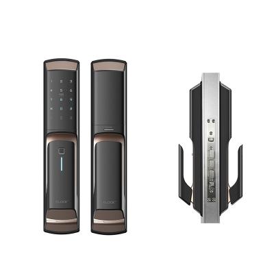 China Security High Quality Smart Face Recognition Family Biological Features Fingerprint K500 Smart Door Lock for sale