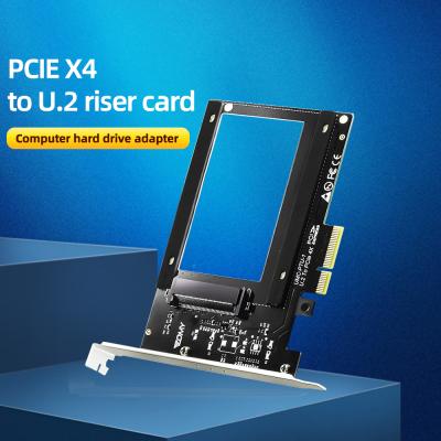 China PCIE3.0 x4 GEN3 Design PCIE Riser Card U.2 to Gen3 Interface PCI Card Computer Hard Drive Computer Components Expansion PCI Card PCI Express X4 adapter for sale