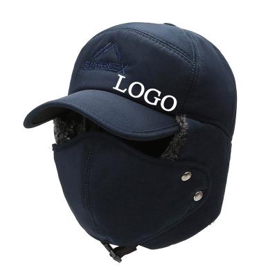 China Low MOQ JOINT Custom Outdoor Winter Hats Warm And Cheap Windproof Hats Winter Riding Hats for sale