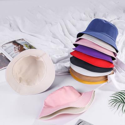 China Wholesale Plush Women Fashion Custom Embroidery Logo Cotton Bucket Hat for sale