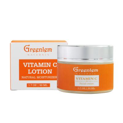 China Best Acne Treatment Skin Care Vitamin C Anti Aging Face Whitening Moisturizer Cream for sale