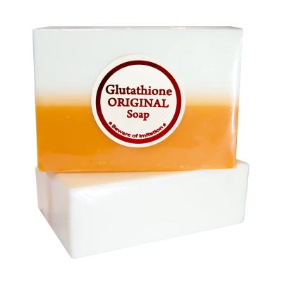 China Natural handmade ANTISEPTIC acid and glutathione kojic whitening soap for sale