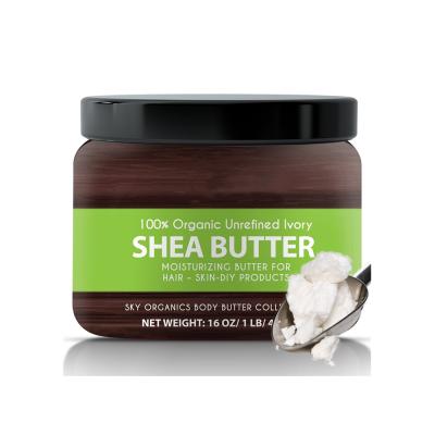 China Moisturizer Skin Nourishing Moisturizing Private Label Organic Shea Butter Body Lotion for sale