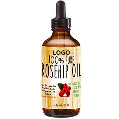 China Skin Revitalizer Private Label Pure Organic Rosehip Seed Essential Oil for sale