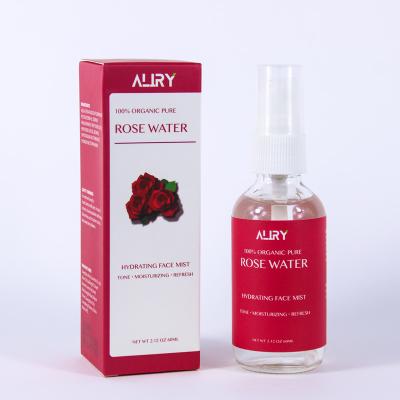 China Rose Water For Face And Toner 100% Pure Organic Hydra Repair Spray Anti Aging Hair for sale