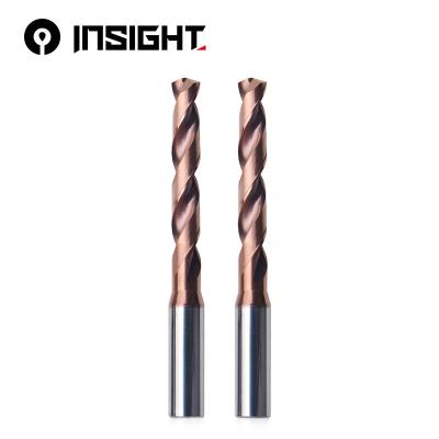 China 3XD 5XD Steel Milling Tungsten Steel Drill Bit Shank D4-D16 For Machine Tool Carbide Mini Twist Drill Manufacturing High Quality Custom for sale