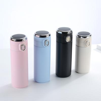 China Outdoor Stainless Steel Cup Lock Vacuum Thermos Double-Layer Insulation Double-Layer Insulation Peas Viable Portable Straight Cup for sale