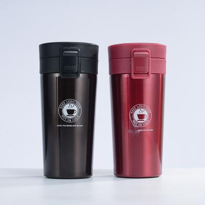 China Simple Design Sustainable High Quality Stainless Steel Insulation Bouncing Coffee Mug for sale