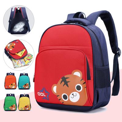 China Cute Cartoon Children Kindergarten Waterproof Cute Backpack With Logo Wholesale Customizable Small Waterproof School Bag For Boys Girls for sale