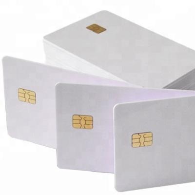 China Free Samples 125khz 13.56mhz UHF 860-960mhz NFC PVC Chip Blank Cards for sale