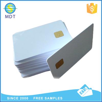 China White medical care contact blank smart card with different chips for sale