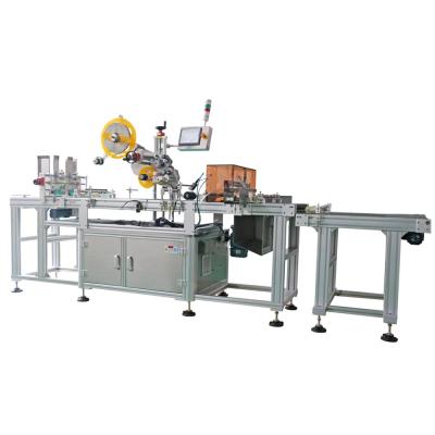 China Top Surface Beverage Plastic Bags Labeling Machine With Paging for sale