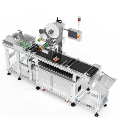 China Automatic Beverage Garment Industry Sticker Labeling Machines System for sale