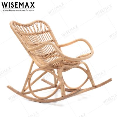 China WISEMAX FURNITURE Modern Nordic Style Chair Leisure Living Room Furniture Rattan Leisure For Outdoor for sale