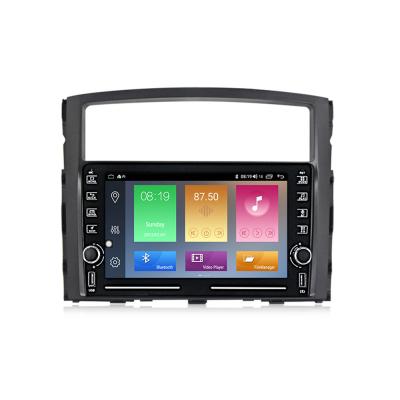 China BT Car DVD Player/TV/mp3/SWC/DVR/WIFI/3G/DVD MEKEDE K Android 10 IPS DSP For Mitsubishi Pajero 4 V80 V90 2006-2014 4+64GB WIFI GPS BT Stereo 4G SIM for sale