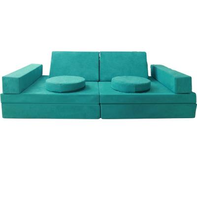 China Contemporary Factory Design Wholesale Kids Sofa New Certipur US Certification Foam Kids Play Couches DIY Kids Sofa For Home Living for sale