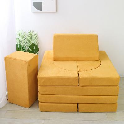 China Contemporary safety and environmental play floor couch fun play kids couch best gifts sofa for kids for sale