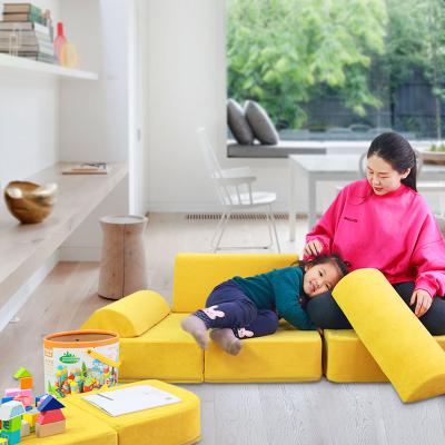 China Modern Folding Lazy Sofa Mattress Adult Kids Sofa Adjustable Home Play Couch For Children for sale