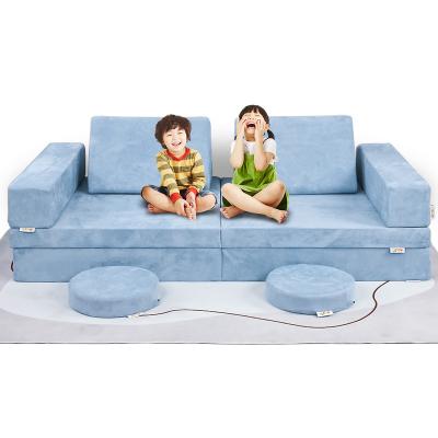 China (Size) New Arrival 2022 Adjustable Ready To Ship Multifunctional Folding Sofa Bed Creative Sofa Set Living Room 10pcs/set for sale