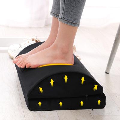 China 2021 Anti-Static Semicircle Rectangle Design Hot Combination Set Relieve Leg Foot Fatigue Memory Foam Zero Pressure Foot Rest Pillow for sale