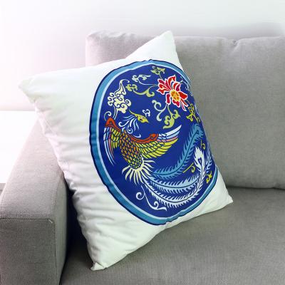 China 2021 Model New Style Saien Anti-bacteria Custom Home Decorative Square Pillow And Logo Pillow Throw Pillow Cover Soft for sale