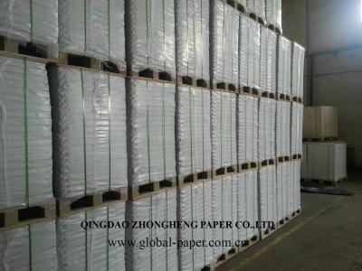 China Book 70*100cm anticurl cream paper/hojas de papel bulky colored paper for sale