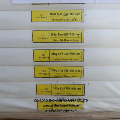 China 2021 anticurl hot sale multi size c1s chrome paper c2s coated paper layer paper for envelope making for sale