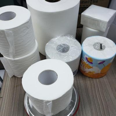 China Virgin Wood Pulp Or Mix Wood Pulp OEM 2Ply Toilet Paper White Tissue Paper Roll for sale