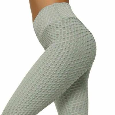 China Women's Yoga Gaiters Gym Anti Cellulite Leggings Fitness Butt Lift Breathable Tik Tok Pants for sale