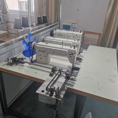 China Strong brand new industrial home use and hair zoje brother and tuff sewing machine three head weft making machine for sale