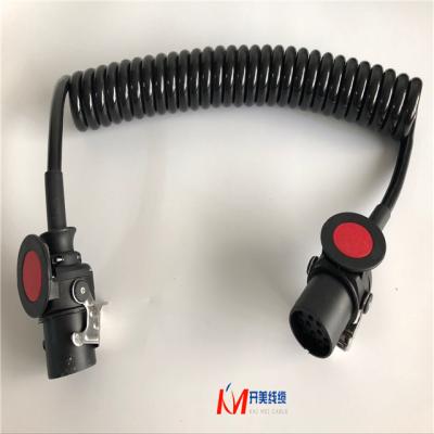 China Powerhouse 5 Core Trailer Spiral Cable, Trailer Spiral Cable, Spiral Cable Truck Trailer Kilometer, for sale