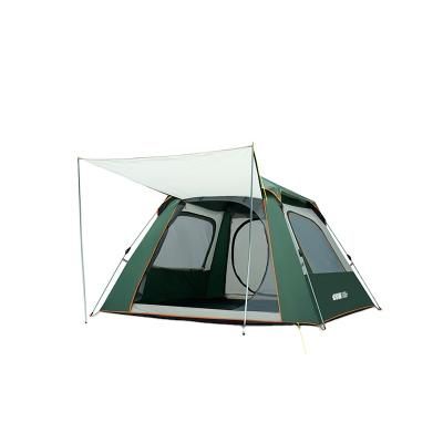 China Extended Type Pop Up Tents Glamping 4 Person Family Camping Tent Pop Up For Sale for sale