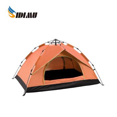 China Double Layer 3-4 Camping Tent Waterproof Custom Pop Up Tent Extended Type Pop Up Tent for sale