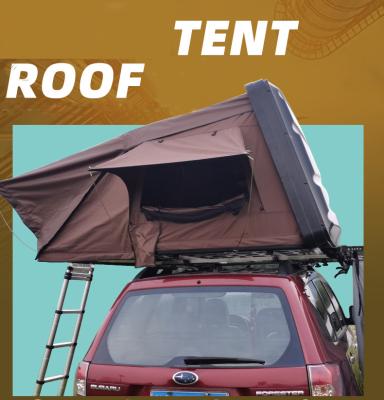 China Extended Type Foldable SUV Pickup Top Roof And Tent Side Roof Top Tent For Camping Soft Tent for sale